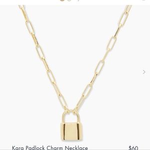 Gorjana Kara Padlock Necklace